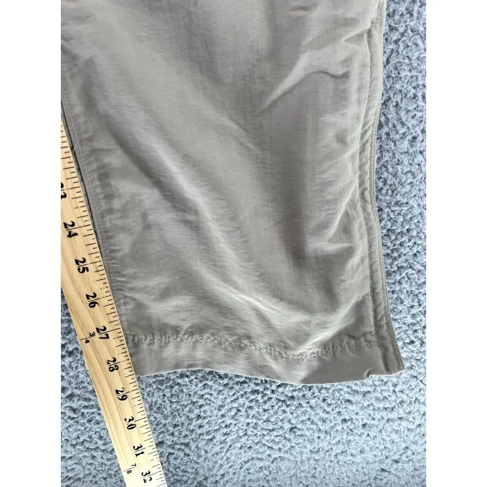 North Face Pants Mens XXL TTG (38x28 Actual) Beige‎ Convertible Nylon Hiking